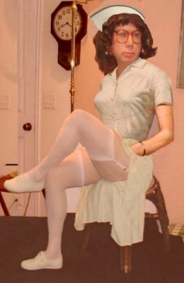 nursie
Keywords: stockings bra cd cotton crossdresser cute effeminate feminine girlie girly heels legs miniskirt knickers panties underwear undies upskirt pretty transvestite