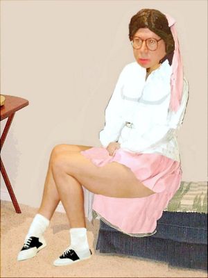 saddle_shoes_pink_skirt
Keywords: stockings bra cd cotton crossdresser cute effeminate feminine girlie girly heels legs miniskirt knickers panties underwear undies upskirt pretty transvestite